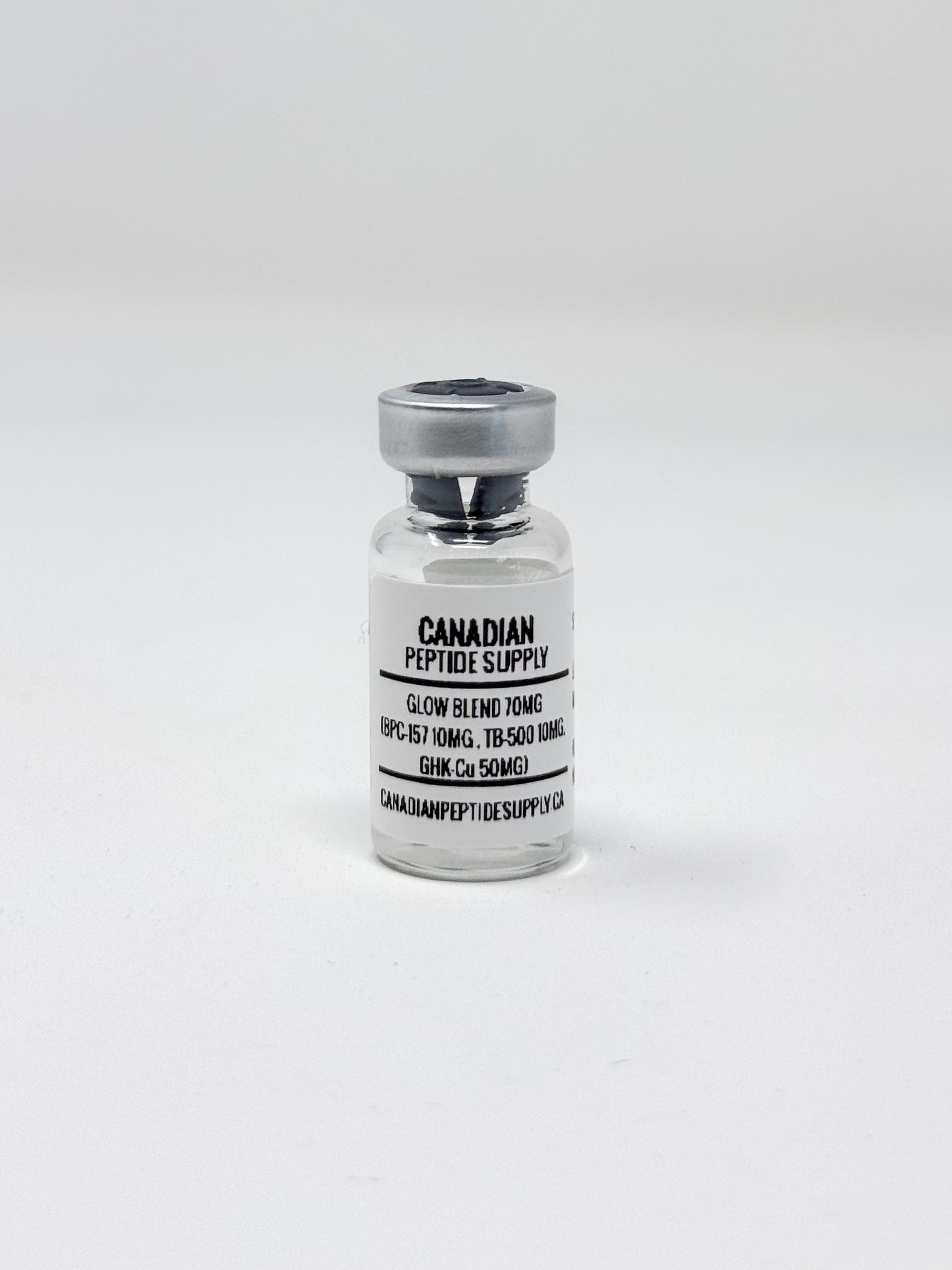 Glow Blend (BPC-157 10mg, TB-500 10mg, GHK-Cu 50mg)